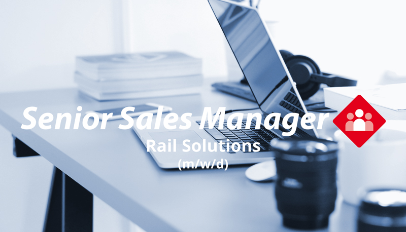 Senior Sales Manager Rail Solutions