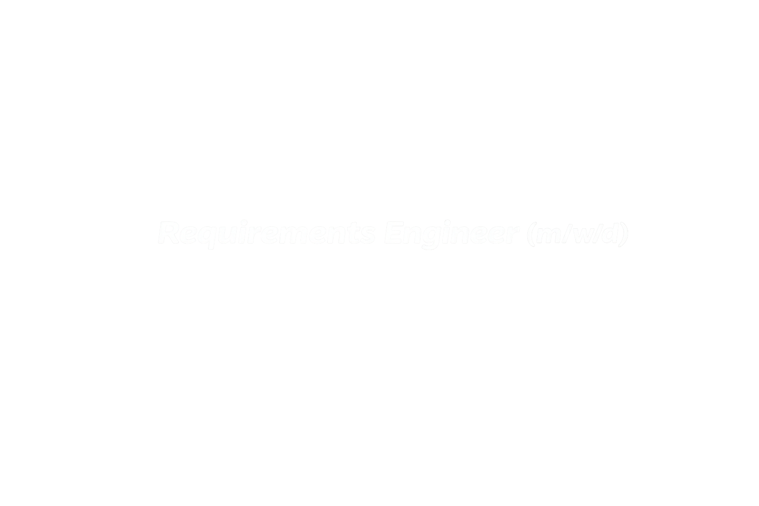 Requirements Engineer (m/w/d)