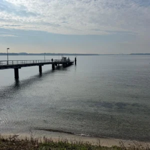 Pier und Meer in Kiel